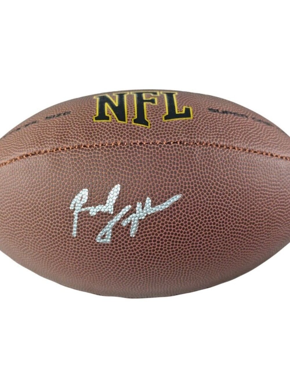 Paul Tagliabue Signed NFL Wilson Football Commissioner Beckett COA